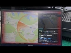 500*500*430ملم نظام الكشف عن نظام مكافحة الطائرات بدون طيار وتعطيل الرطوبة 5%-95% الحماية الفعالة